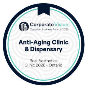 Corporate Vision Award for Best Aesthetics Clinic 2026 in Ontario