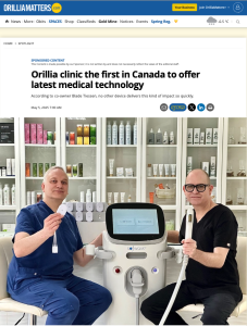 Orillia clinic introduces cutting-edge medical technology in Canada