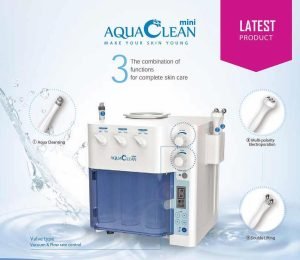 AquaClean mini skin care device with functions for cleansing, lifting, electroporation