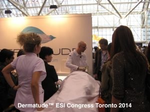 Dermatude ESI Congress Toronto 2014 skincare demonstration