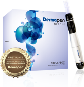 Dermapen needle box and device for skin rejuvenation
