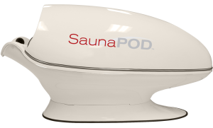 SaunaPod therapeutic energy infrared sauna capsule for wellness